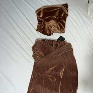 JLuxLabel Corset and Skirt Set